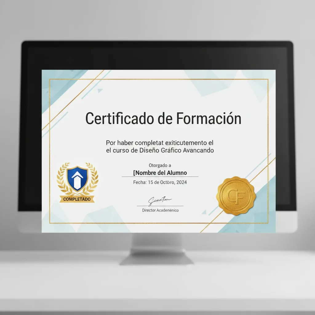 Certificado y badge verificable